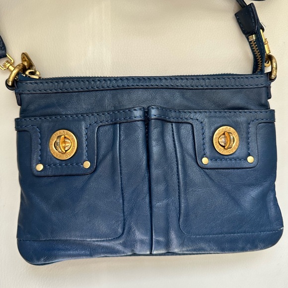 Marc By Marc Jacobs Handbags - Marc by Marc Jacobs Totally Turnlock Crossbody in Navy - $35